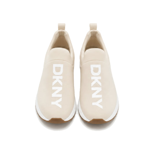 DKNY Jadyn Low Top Slip On Sneakers Pale Blush In Ivory Cream