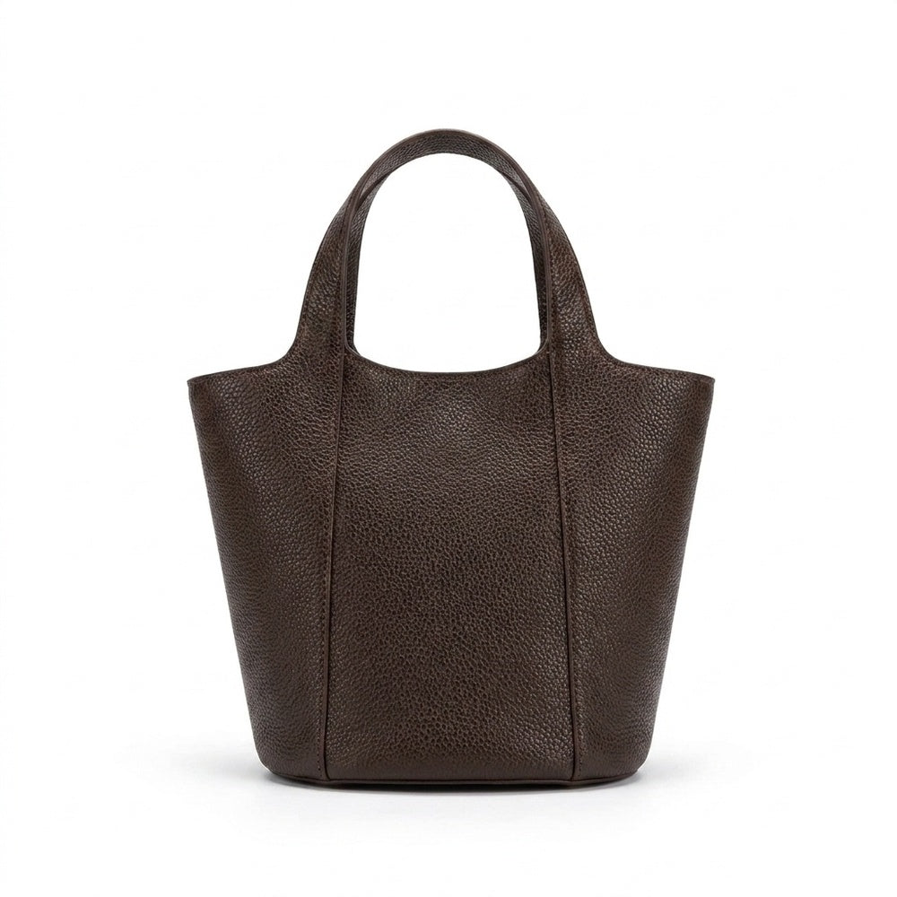 JW PEI Bella Bucket Bag In Dark Brown