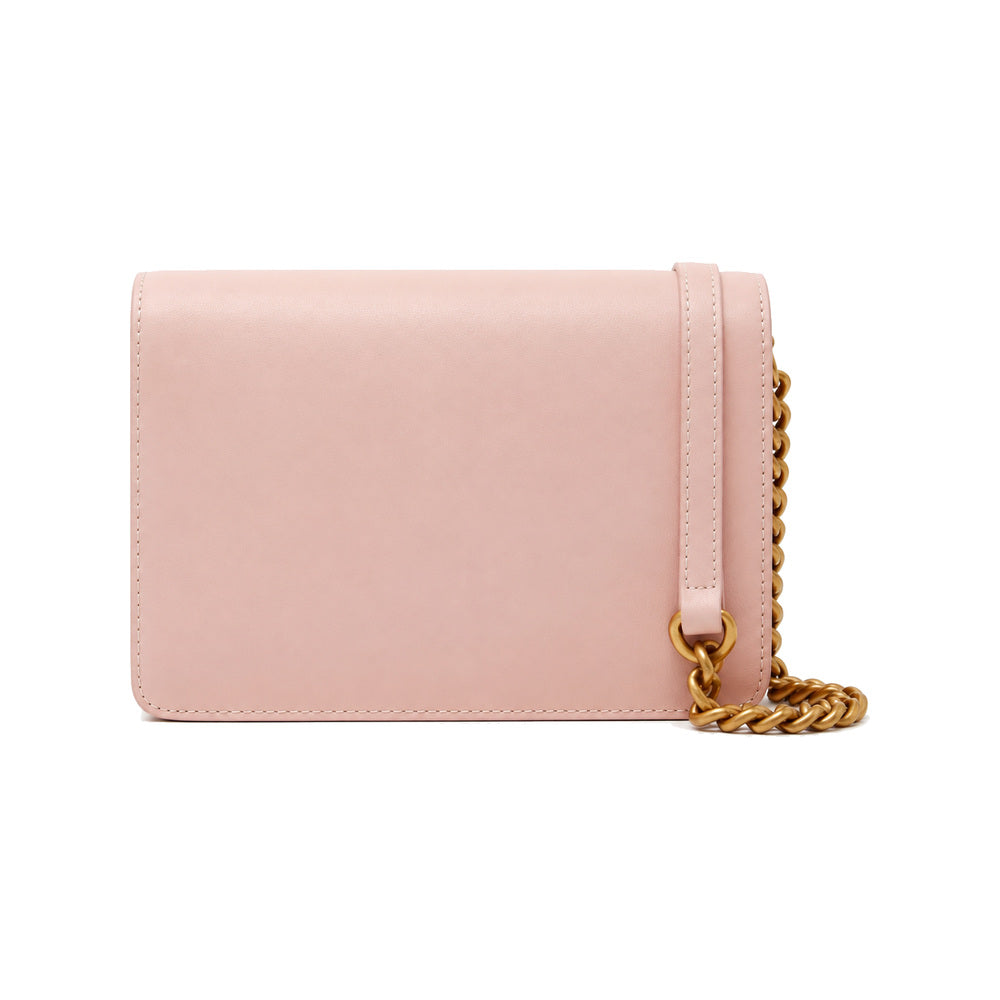 PINKO Classic Love Bag in Blush Pink