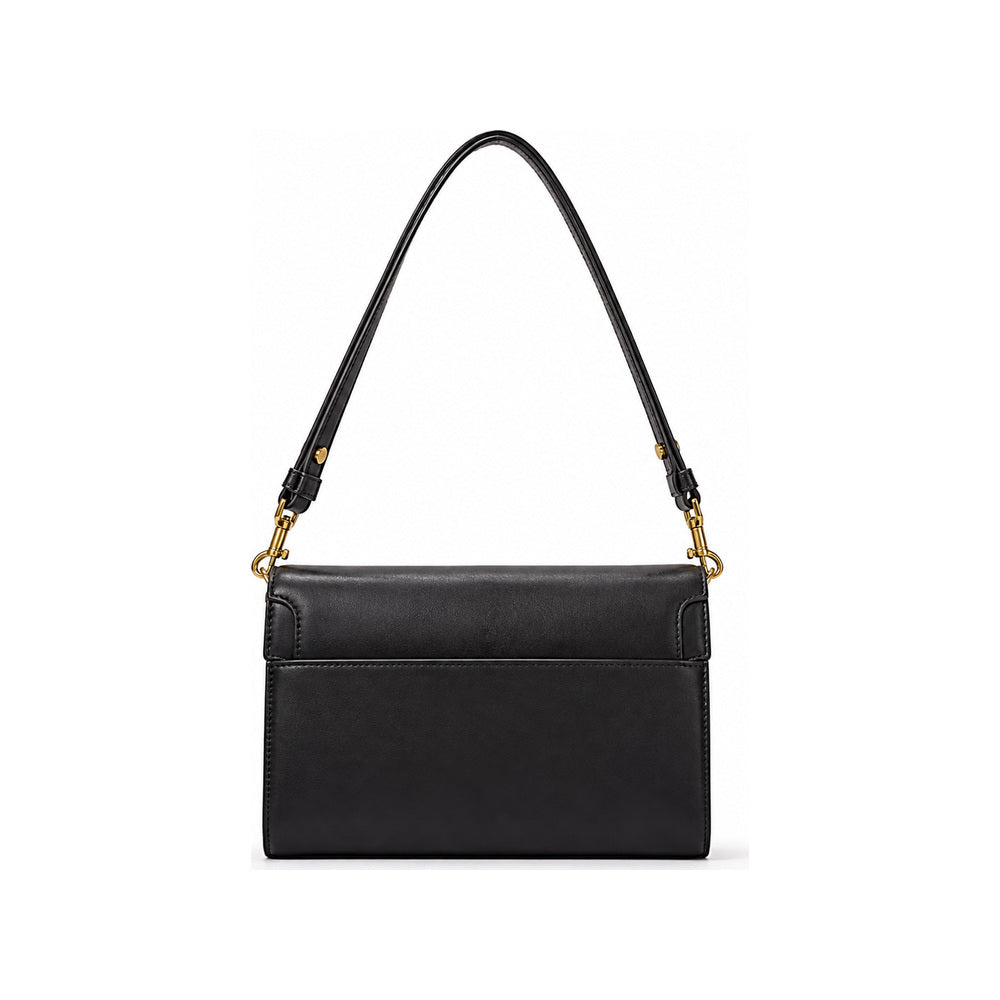 Tory Burch Fleming Soft Convertible Shoulder Bag in Black