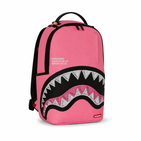 Sprayground Shark Mouth Backpack In Pink