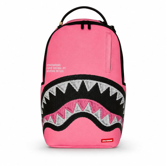 Sprayground Shark Mouth Backpack In Pink