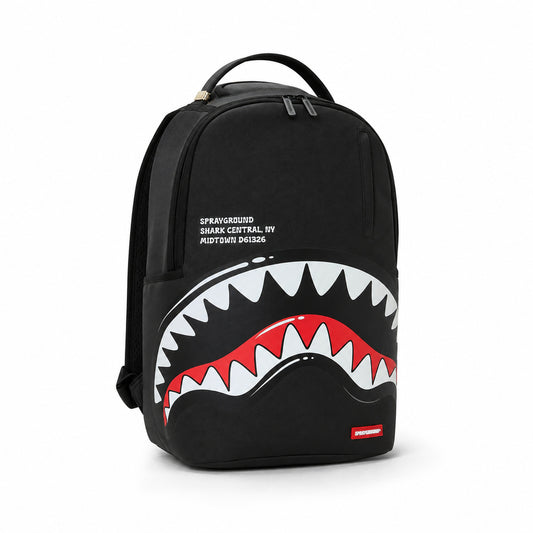Sprayground Shark Mouth Backpack In Black