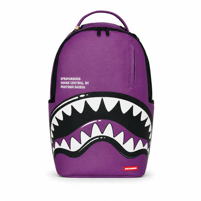 Sprayground Shark Mouth Backpack In Purple