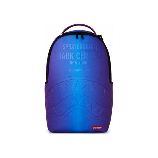 Sprayground Spider Web Backpack In Blue & Purple