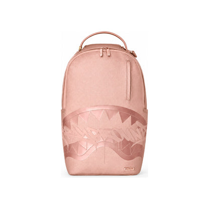 Sprayground Tonal Shark Mouth Backpack In Rose Gold