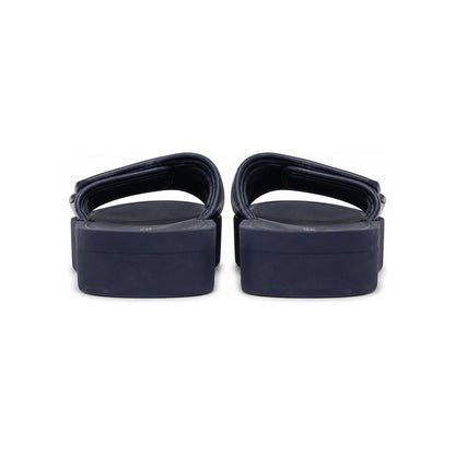 Michael Kors Logo Platform Slide Sandals