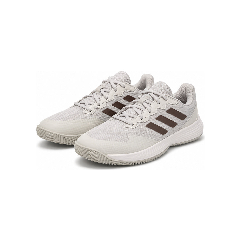 Adidas Gamecourt 2.0 Tennis Shoes In Grey/Bronze - size 39