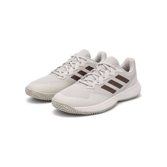 Adidas Gamecourt 2.0 Tennis Shoes In Grey/Bronze - size 39