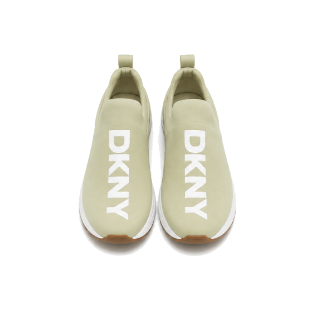 DKNY Jadyn Low Top Slip On Sneakers Pale Blush in Light Green