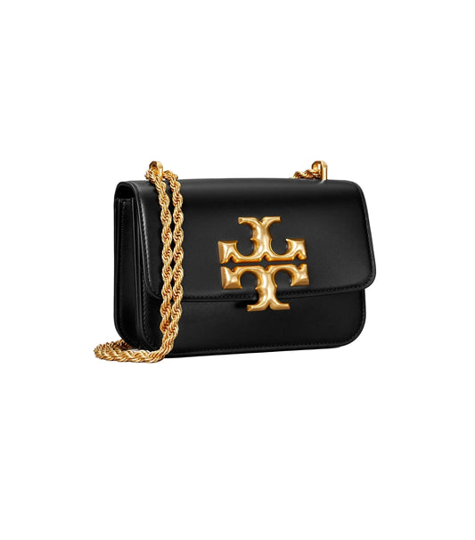 Tory Burch Small Eleanor Convertible Shoulder Bag in Black