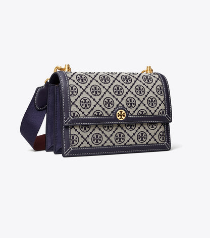 Tory Burch T Monogram Small Jacquard Shoulder Bag