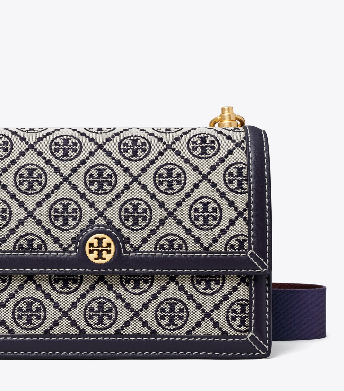 Tory Burch T Monogram Small Jacquard Shoulder Bag