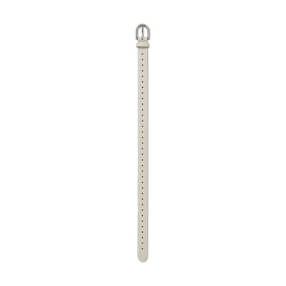 Steve Madden Belt Off White
